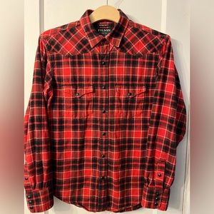 Filson Western Trim Fit flannel XS